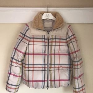Coach puffer down feather jacket